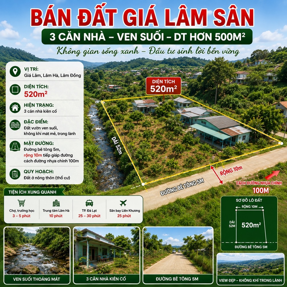 đất nền Gia Lâm Lâm Hà