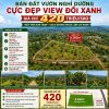 đất vườn view đồi ven Đà Lạt