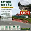 Đất nền Gia Lâm 124m², giá 1,15 tỷ