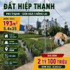 Đất Hiệp Thạnh 193m² gần QL20 – Giá 2,1 tỷ