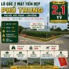 Đất nền Phú Trung 188m² góc 2 mặt tiền
