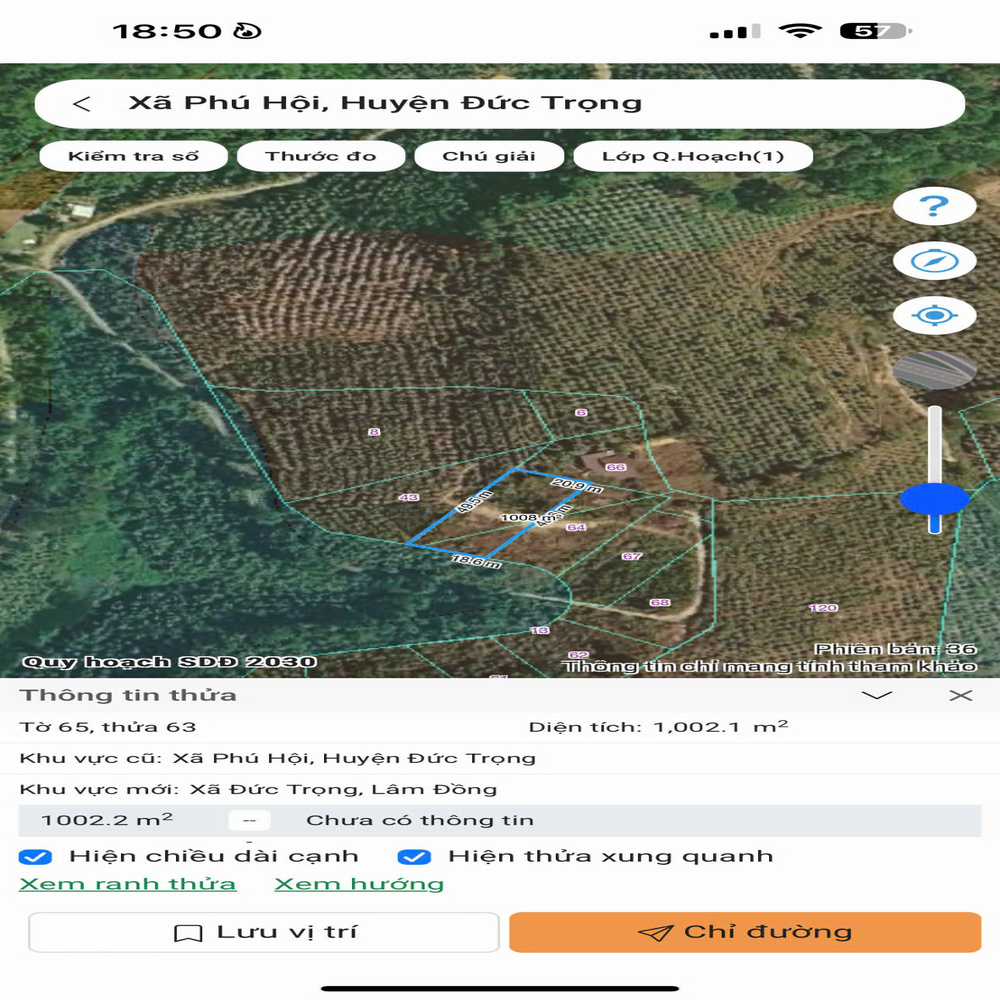 Đất PH-Knai 1.000m² view hồ đẹp, giá 890 triệu