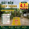 Đất nền Hiệp Thạnh 303m² có 160m² thổ cư