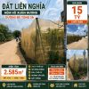 Đất nền Liên Nghĩa 2.585m² hẻm Hồ Xuân Hương