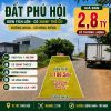 Đất nền Phú Hội 1196,5m² có 300m² thổ cư